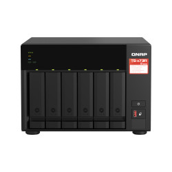 QNAP TS-673A — NAS 8 baies, Ryzen Embedded V1500B, 8 Go, sans disque