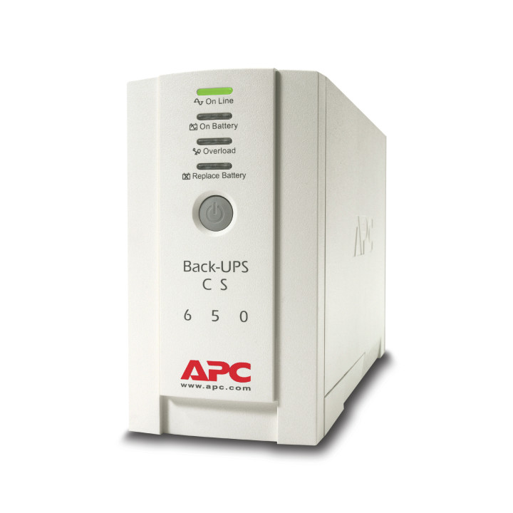 APC Back-UPS BK650EI - Alimentation de secours, 650 VA, 4 sorties C13, USB — vue 1