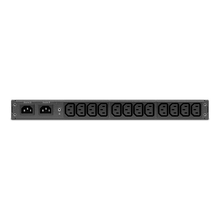 APC Rack ATS, 230V, 10A, entrée C14, 12 sorties C13 — vue 2