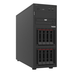 Lenovo ThinkSystem ST250 V3 — Serveur tour Xeon 6353P, 16 Go, 1 alimentation 800 W, châssis 3,5"