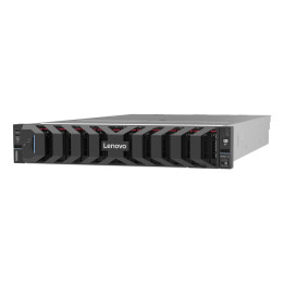 Lenovo ThinkSystem SR650 V4 serveur Rack (2 U) Intel Xeon 6 6505P 2,2 GHz 32 Go DDR5-SDRAM 1300 W — vue 1