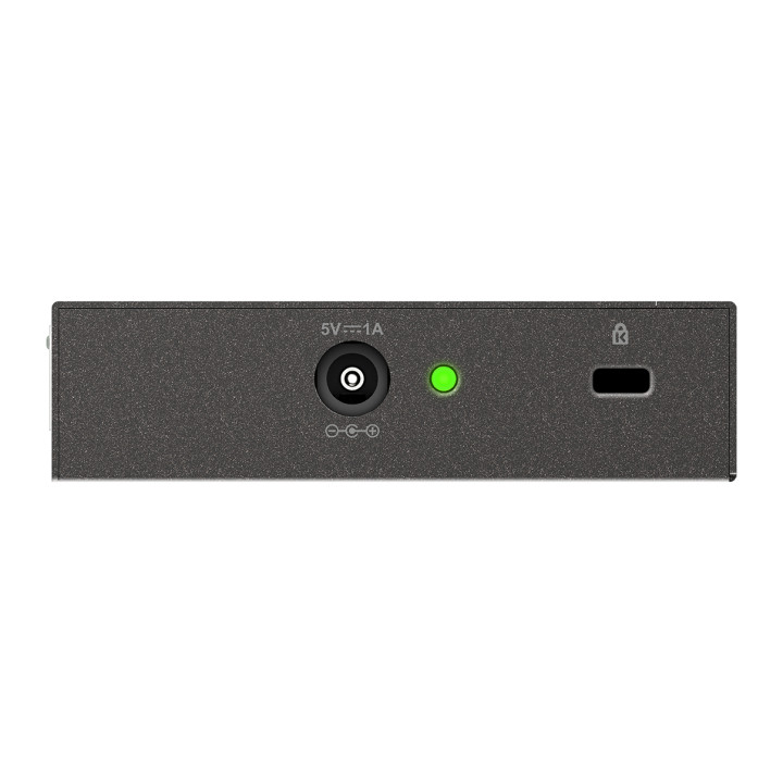 D-Link DGS-108 Non-géré L2 Gigabit Ethernet (10/100/1000) Noir — vue 3