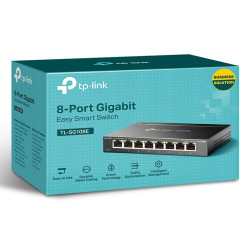 TP-Link TL-SG108E — Switch manageable L2 8 ports Gigabit