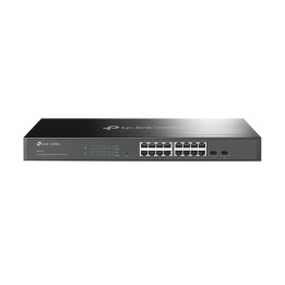 TP-Link Omada SG2218 commutateur réseau Géré L2/L2+ Gigabit Ethernet (10/100/1000) 1U Noir — vue 1