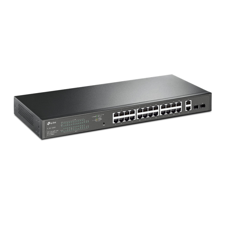 TP-Link TL-SG1428PE commutateur réseau Géré L2 Gigabit Ethernet (10/100/1000) Connexion Ethernet, supportant l — vue 2
