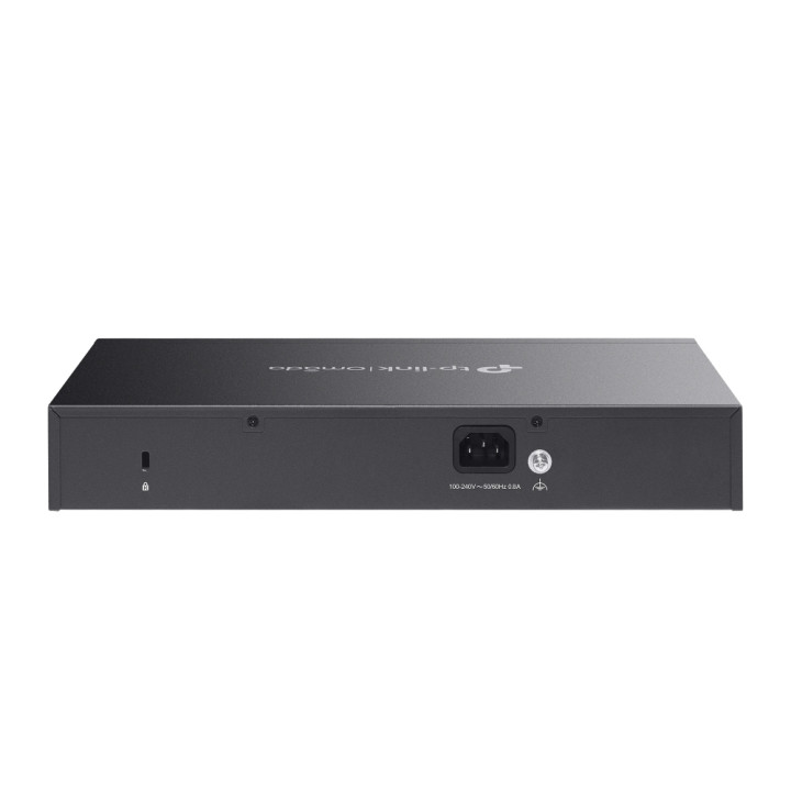 TP-Link Omada DS1008X commutateur réseau Non-géré 10G Ethernet (100/1000/10000) 1U Noir — vue 2