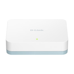 D-Link DGS-1005D/E commutateur réseau Non-géré L2 Gigabit Ethernet (10/100/1000) Blanc — vue 1