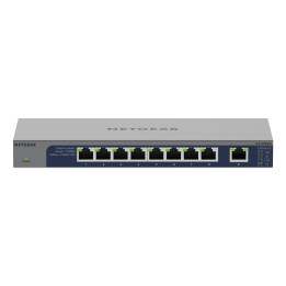 NETGEAR GS108MX-100EUS commutateur réseau Non-géré L2 Gigabit Ethernet (10/100/1000) Montage sur le bureau ou  — vue 1