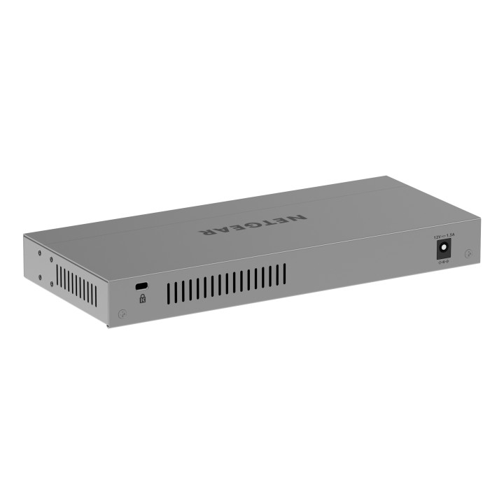 NETGEAR GS108MX-100EUS commutateur réseau Non-géré L2 Gigabit Ethernet (10/100/1000) Montage sur le bureau ou  — vue 5