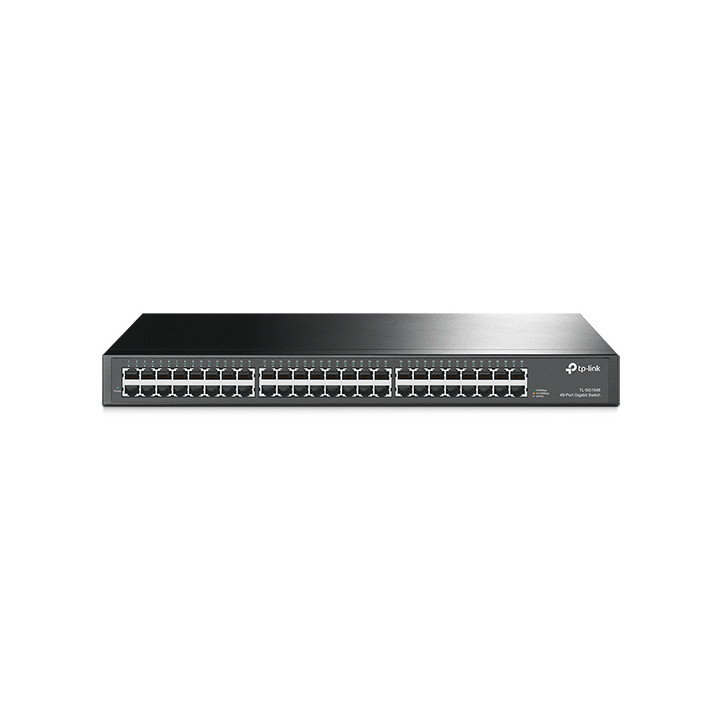 TP-Link TL-SG1048 Non-géré Gigabit Ethernet (10/100/1000) 1U Noir — vue 1