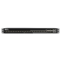 QNAP QSW-M7230-2X4F24T commutateur réseau Géré L3 10G Ethernet (100/1000/10000) 1U Noir — vue 1