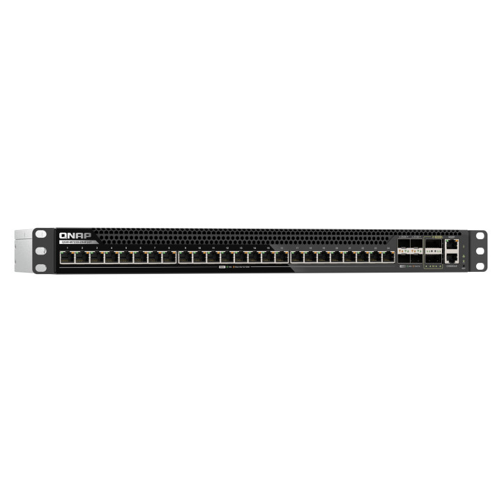 QNAP QSW-M7230-2X4F24T commutateur réseau Géré L3 10G Ethernet (100/1000/10000) 1U Noir — vue 3