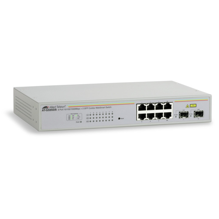 Allied Telesis AT-GS950/8-50 Géré — vue 1