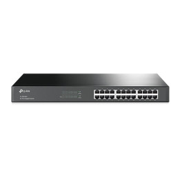 TP-Link TL-SG1024 Non-géré Gigabit Ethernet (10/100/1000) 1U Noir — vue 1