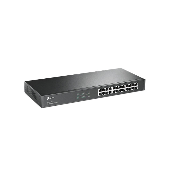 TP-Link TL-SG1024 Non-géré Gigabit Ethernet (10/100/1000) 1U Noir — vue 2