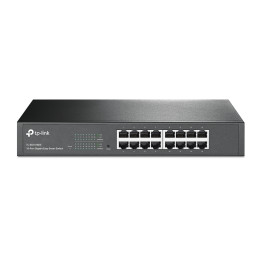 TP-Link TL-SG1016DE commutateur réseau Géré L2 Gigabit Ethernet (10/100/1000) Noir — vue 1