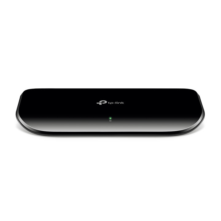 TP-Link TL-SG1008D Non-géré Gigabit Ethernet (10/100/1000) Noir — vue 1