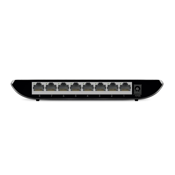 TP-Link TL-SG1008D Non-géré Gigabit Ethernet (10/100/1000) Noir — vue 4