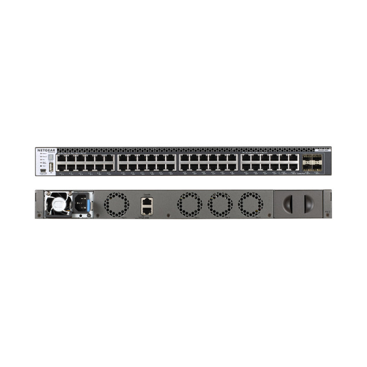 NETGEAR XSM4348CS Géré 10G Ethernet (100/1000/10000) 1U Gris — vue 1