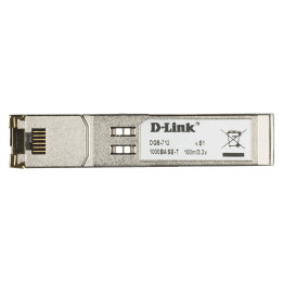 D-Link DGS-712 module émetteur-récepteur de réseau Cuivre 1000 Mbit/s SFP — vue 1