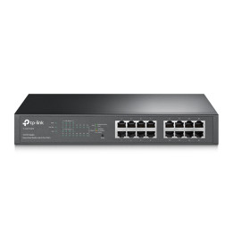 TP-Link TL-SG1016PE commutateur réseau Géré L2 Gigabit Ethernet (10/100/1000) Connexion Ethernet, supportant l — vue 1