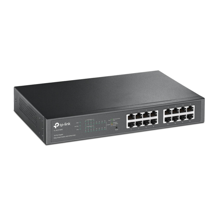 TP-Link TL-SG1016PE commutateur réseau Géré L2 Gigabit Ethernet (10/100/1000) Connexion Ethernet, supportant l — vue 2