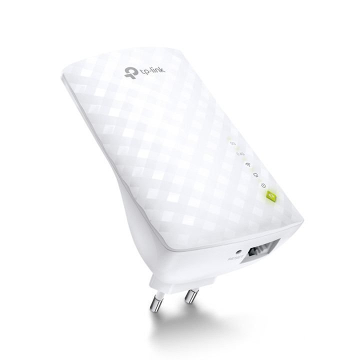 TP-Link RE200 prolongateur réseau Répéteur réseau Blanc 10, 100 Mbit/s — vue 2