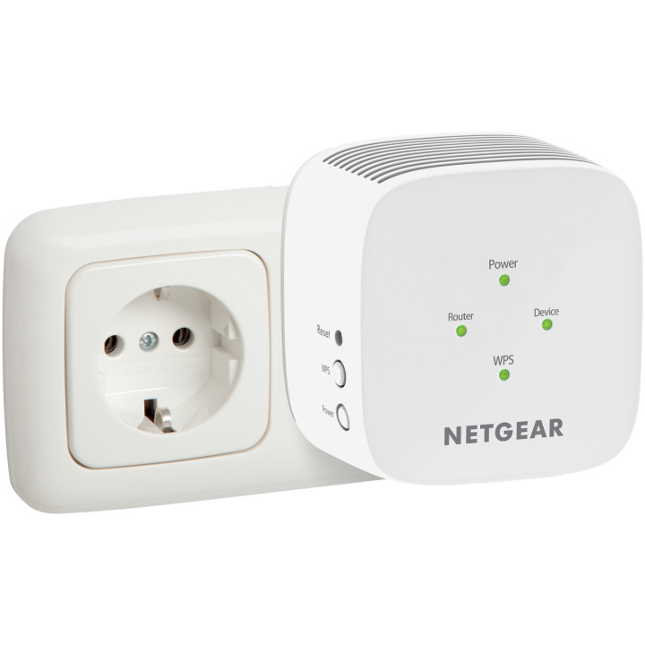 NETGEAR EX6110 Émetteur et récepteur réseau Blanc 10, 100, 300 Mbit/s — vue 4