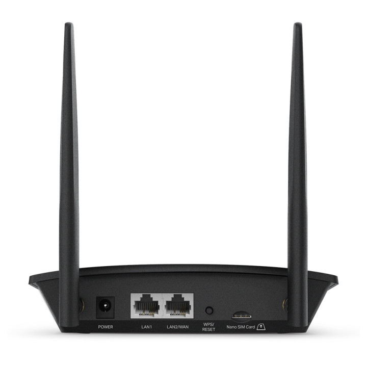 TP-Link TL-MR100 routeur sans fil Fast Ethernet Monobande (2,4 GHz) 4G Noir — vue 3