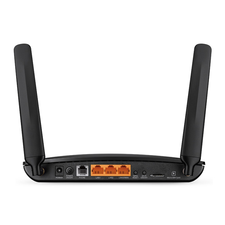 TP-Link TL-MR6500v routeur sans fil Fast Ethernet Monobande (2,4 GHz) 4G Noir — vue 3