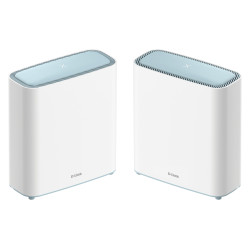 D-Link Système Mesh EAGLE PRO AI AX3200 — Système maillé Wi-Fi 6, pack de 2