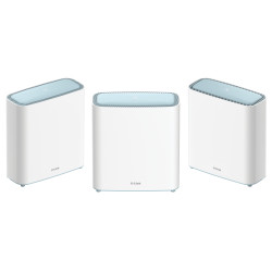 D-Link Système Mesh EAGLE PRO AI AX3200 — Système maillé Wi-Fi 6, pack de 3