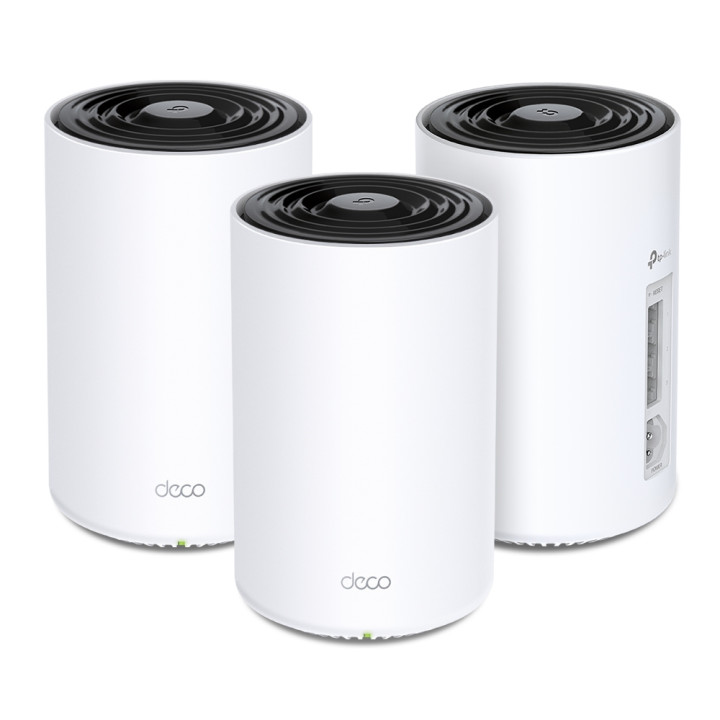 TP-Link Deco PX50(3-pack) Bi-bande (2,4 GHz / 5 GHz) Wi-Fi 6 (802.11ax) Blanc 1 Interne — vue 1