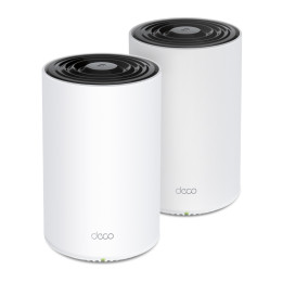 TP-Link Deco PX50(2-pack) Bi-bande (2,4 GHz / 5 GHz) Wi-Fi 6 (802.11ax) Blanc 1 Interne — vue 1