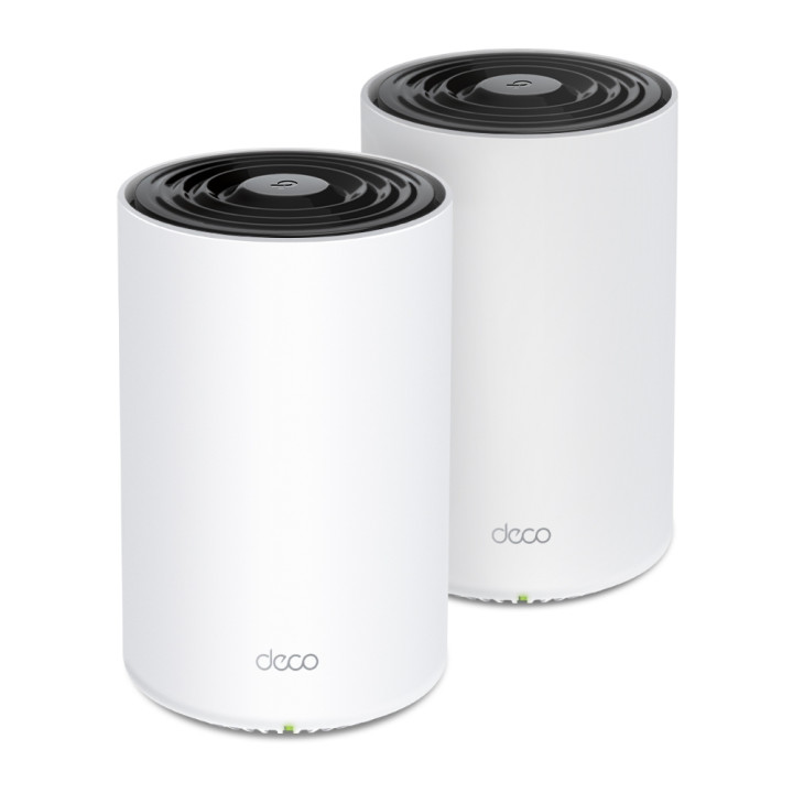 TP-Link Deco PX50(2-pack) Bi-bande (2,4 GHz / 5 GHz) Wi-Fi 6 (802.11ax) Blanc 1 Interne — vue 1