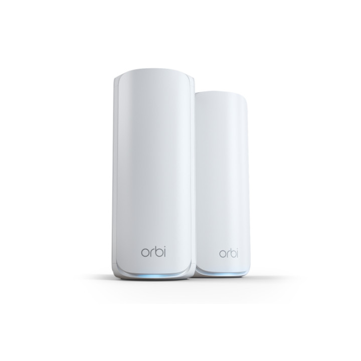 NETGEAR Orbi 770 Tri-bande (2,4 GHz / 5 GHz / 6 GHz) Wi-Fi 7 (802.11be) Blanc 7 Interne — vue 1