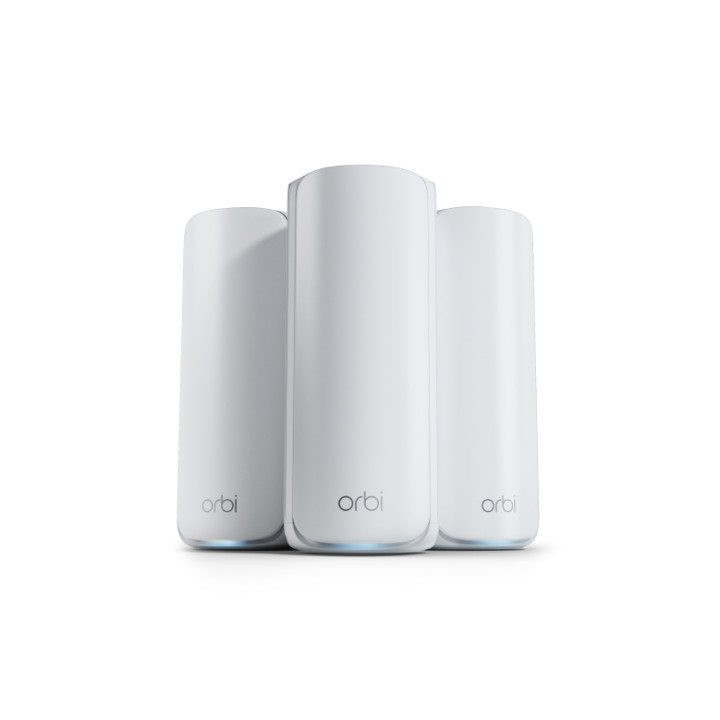 NETGEAR Orbi 770 Tri-bande (2,4 GHz / 5 GHz / 6 GHz) Wi-Fi 7 (802.11be) Blanc 7 Interne — vue 1