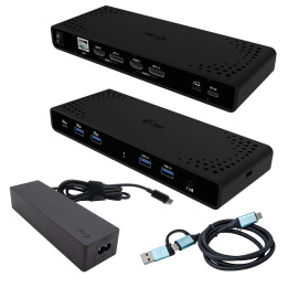 I-Tec Universal Dual 4K Docking Station USB-A / USB-C 100W