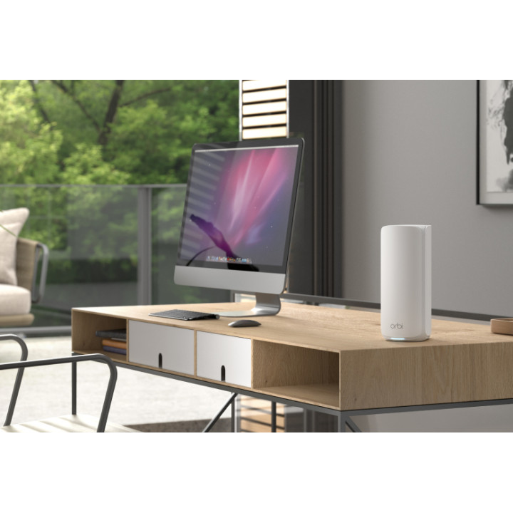 NETGEAR RBE872 Tri-bande (2,4 GHz / 5 GHz / 6 GHz) Wi-Fi 7 (802.11be) Blanc 4 Interne — vue 2
