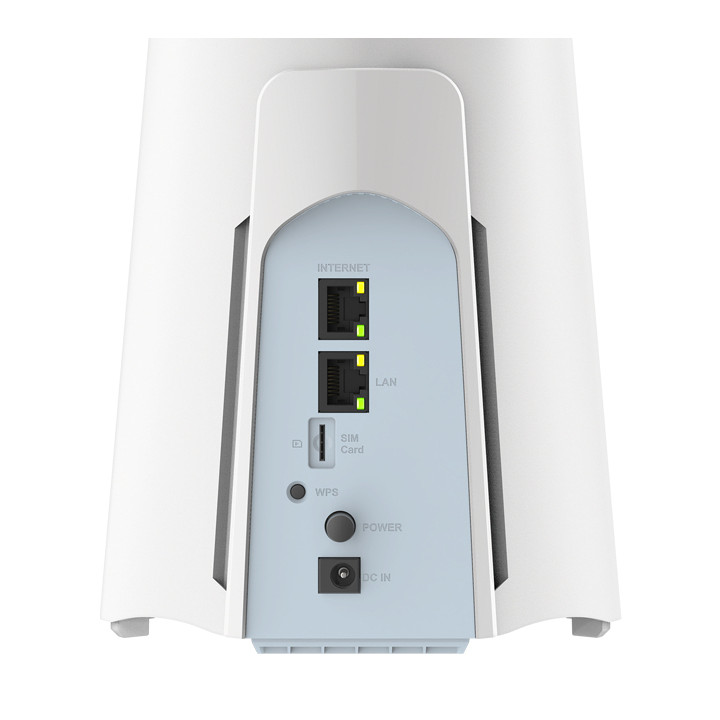 D-Link G530V2 routeur sans fil Gigabit Ethernet Bi-bande (2,4 GHz / 5 GHz) 5G Blanc — vue 2