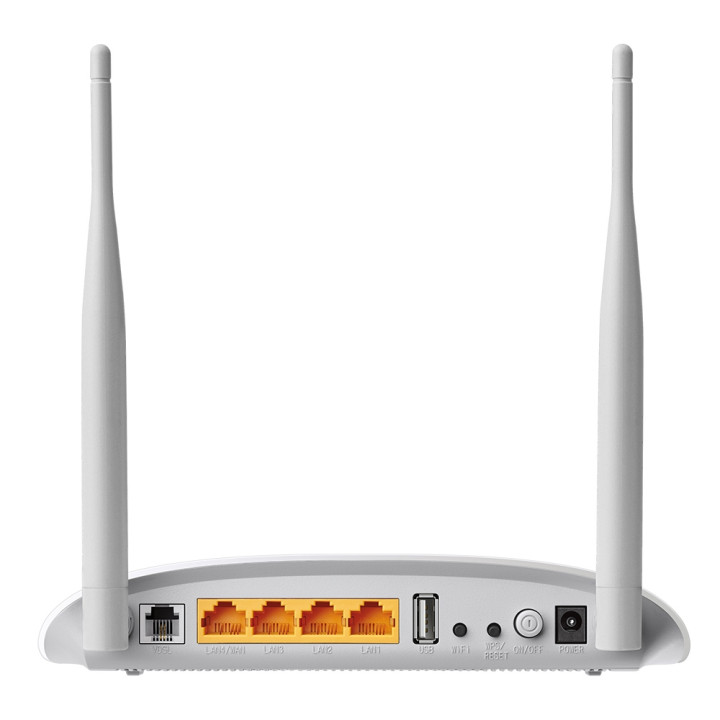 TP-Link TD-W9970 routeur sans fil Fast Ethernet Monobande (2,4 GHz) Blanc — vue 4