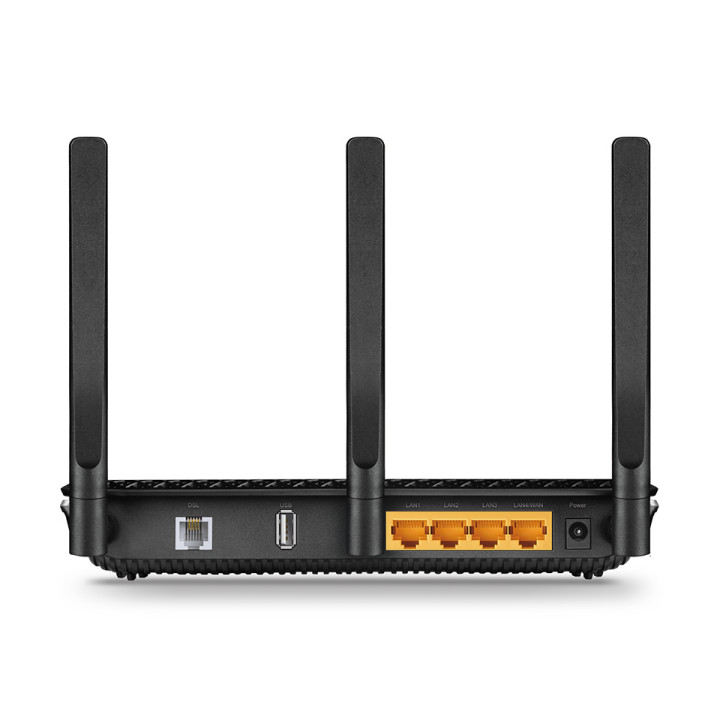 TP-Link Archer VR600 routeur sans fil Gigabit Ethernet Bi-bande (2,4 GHz / 5 GHz) Noir, Argent — vue 4