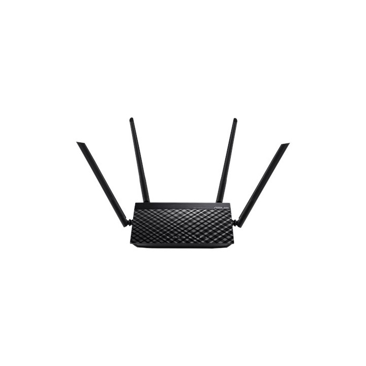 ASUS RT-AC1200 v.2 routeur sans fil Noir — vue 1