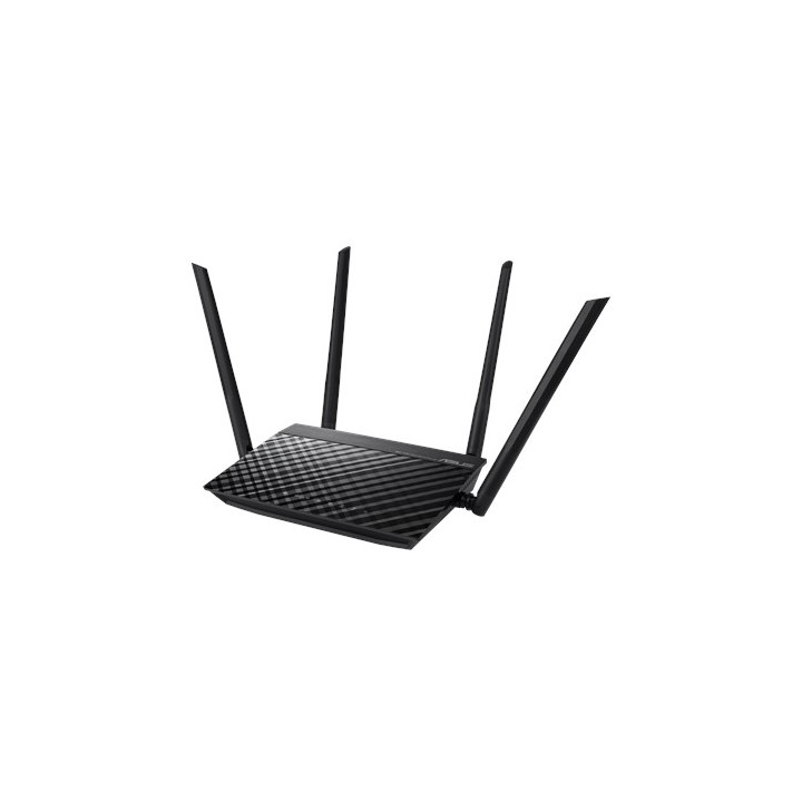 ASUS RT-AC1200 v.2 routeur sans fil Noir — vue 3
