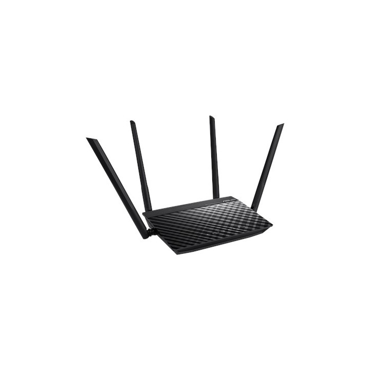 ASUS RT-AC1200 v.2 routeur sans fil Noir — vue 4