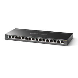TP-Link TL-SG116E Non-géré L2 Gigabit Ethernet (10/100/1000) Noir — vue 1