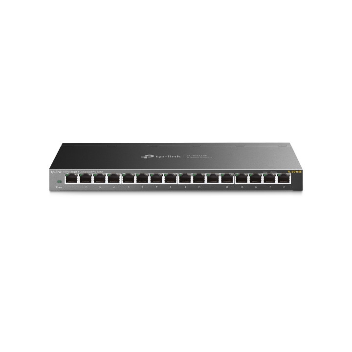 TP-Link TL-SG116E Non-géré L2 Gigabit Ethernet (10/100/1000) Noir — vue 2