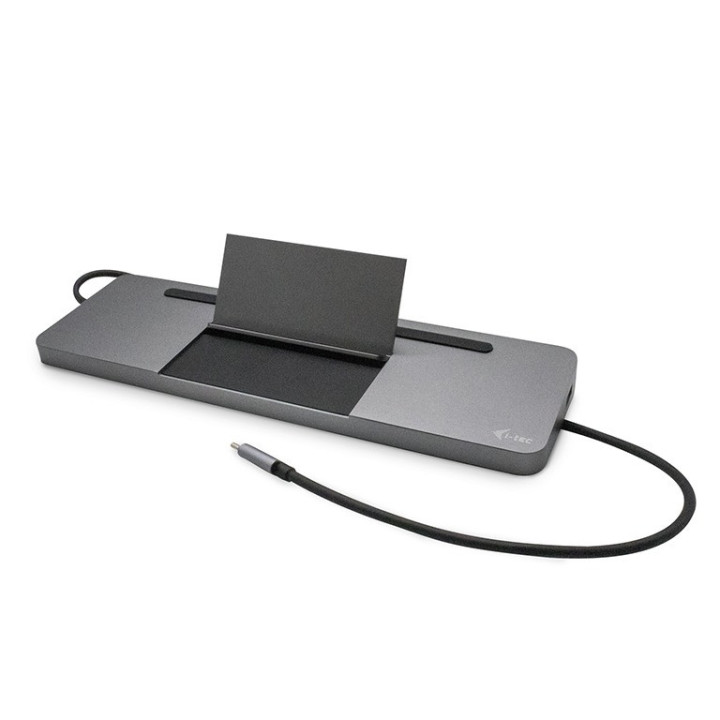 I-Tec Metal Ergonomic 4K USB-C Docking Station