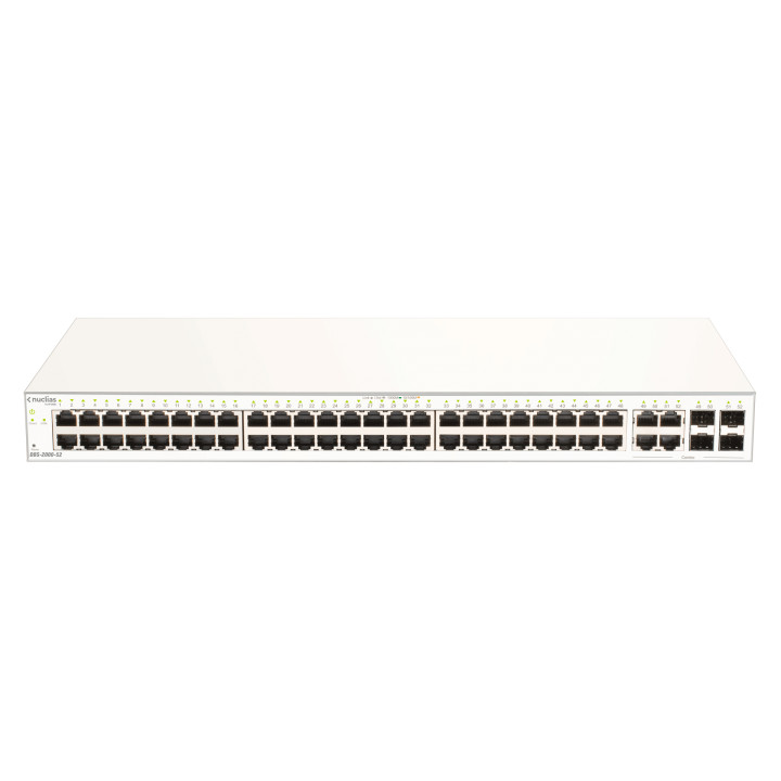 D-Link DBS-2000-52 commutateur réseau Géré L2 Gigabit Ethernet (10/100/1000) Gris — vue 1
