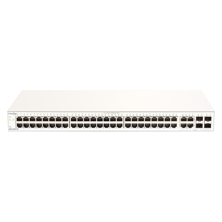 D-Link DBS-2000-52 commutateur réseau Géré L2 Gigabit Ethernet (10/100/1000) Gris — vue 3